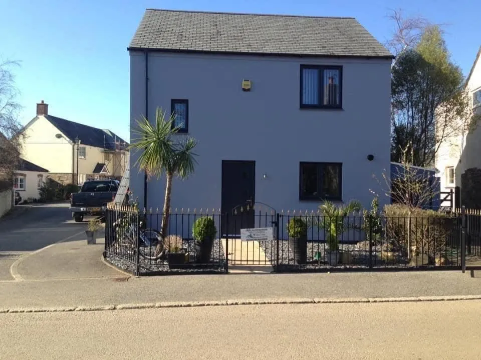 Finished exterior painting and roofline work in Okehampton